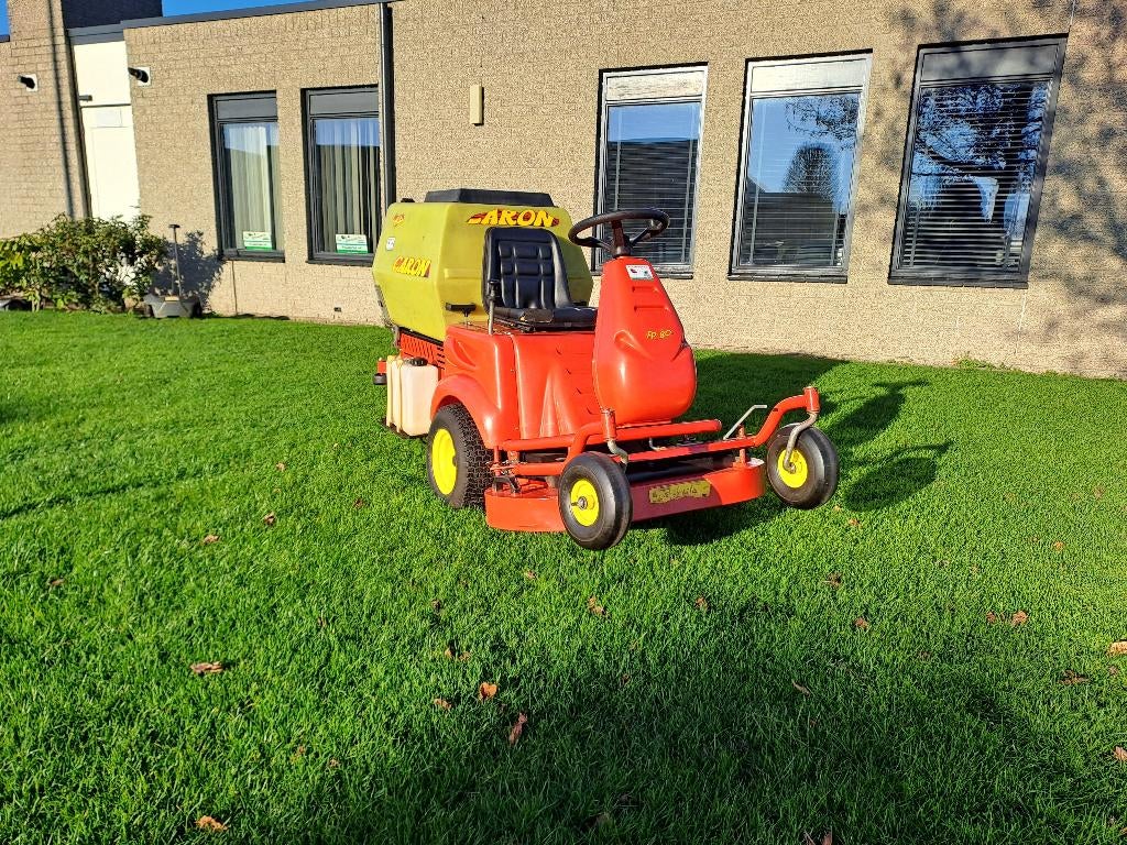 Caron frontmaaier met opvang, Tuin en Terras, Ophalen, Gebruikt, Caron, Opvangbak