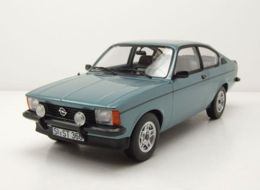 1:18 Opel Kadett C Ralley Winterfest 1978 Blauw/Groen Norev, Ophalen of Verzenden, Nieuw, Auto, Norev