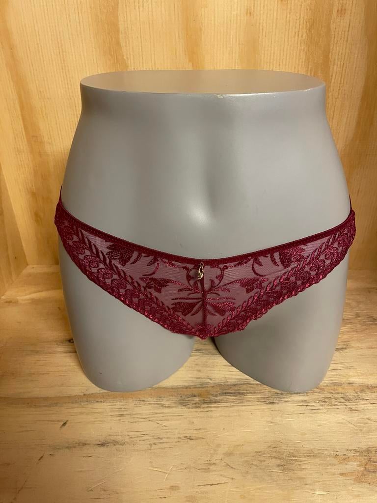 Aubade string maat 36 model magnetic spell 2d26, Verzenden, Rood, String