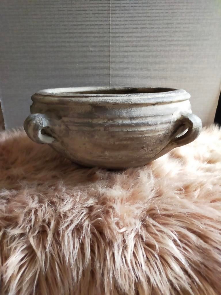 Stoere sobere schaal met oren, Ophalen