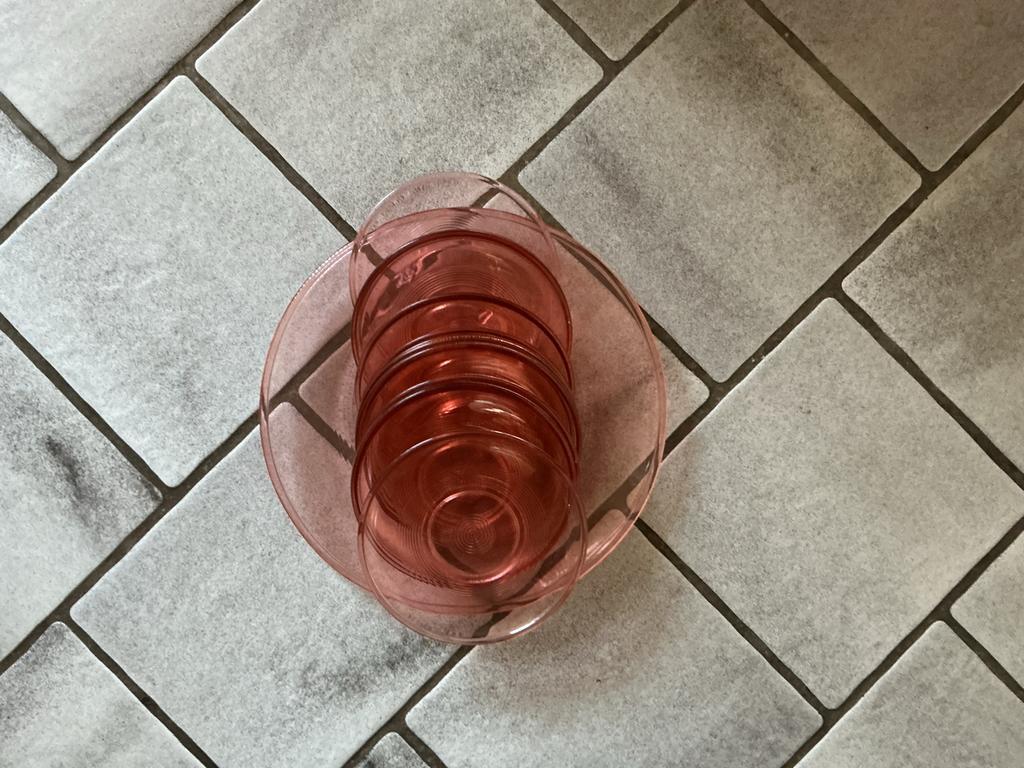 Gebak stel, Huis en Inrichting, Ophalen of Verzenden, Zo goed als nieuw, Overige stijlen, Bord(en)