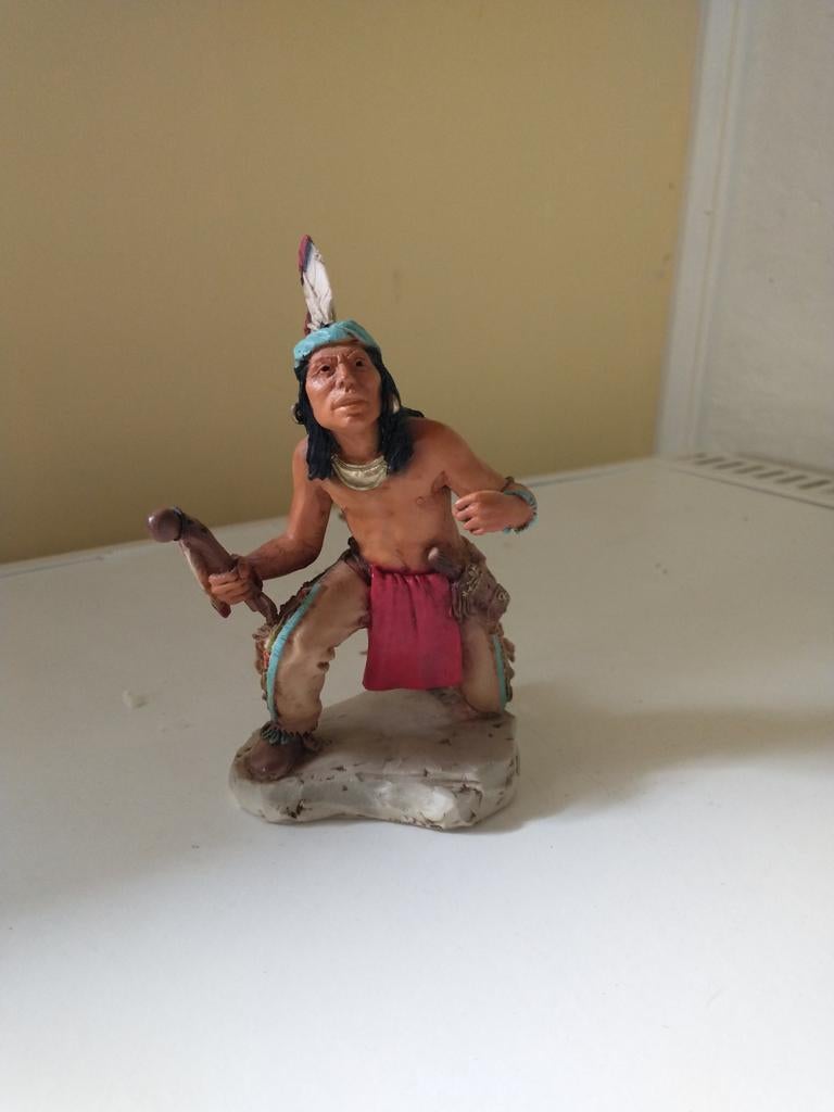 Castagna Western & Indianen Beeldjes 14-16 cm, Verzamelen, Beelden en Beeldjes, Ophalen, Gebruikt