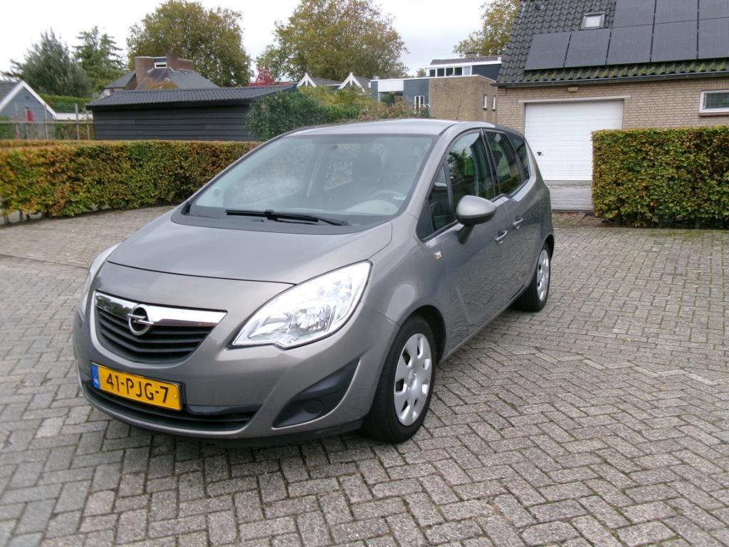 OPEL MERIVA 1.4 EDITION AIRCO CRUISE NWE APK HOGE INSTAP., Auto's, Voorwielaandrijving, 65 €/maand, Stof, 4 cilinders