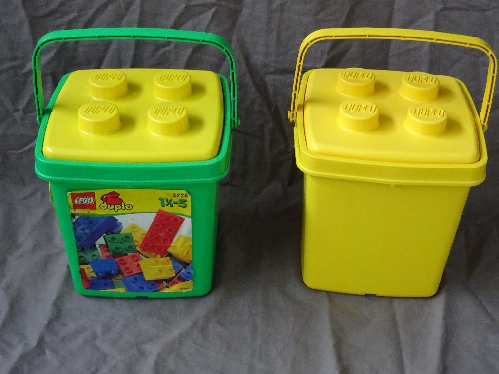 duplo opbergbox emmers DUPLO box bewaardozen stapelbaar, Ophalen of Verzenden, Zo goed als nieuw, Duplo