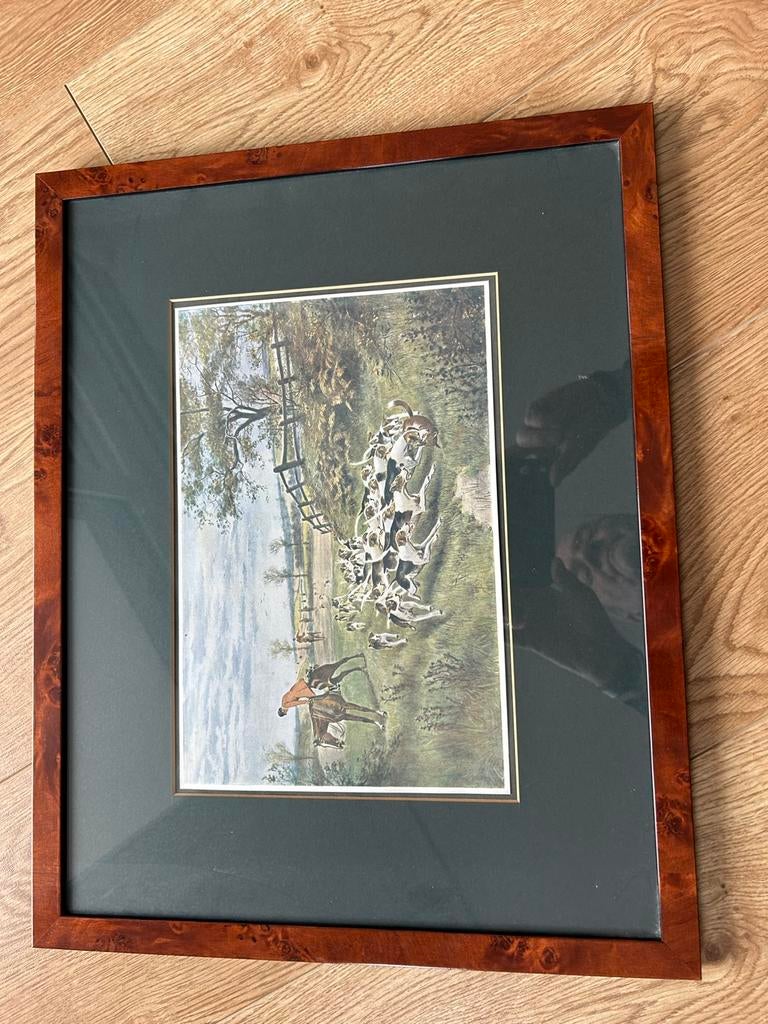 Jacht tafereel, Ophalen of Verzenden