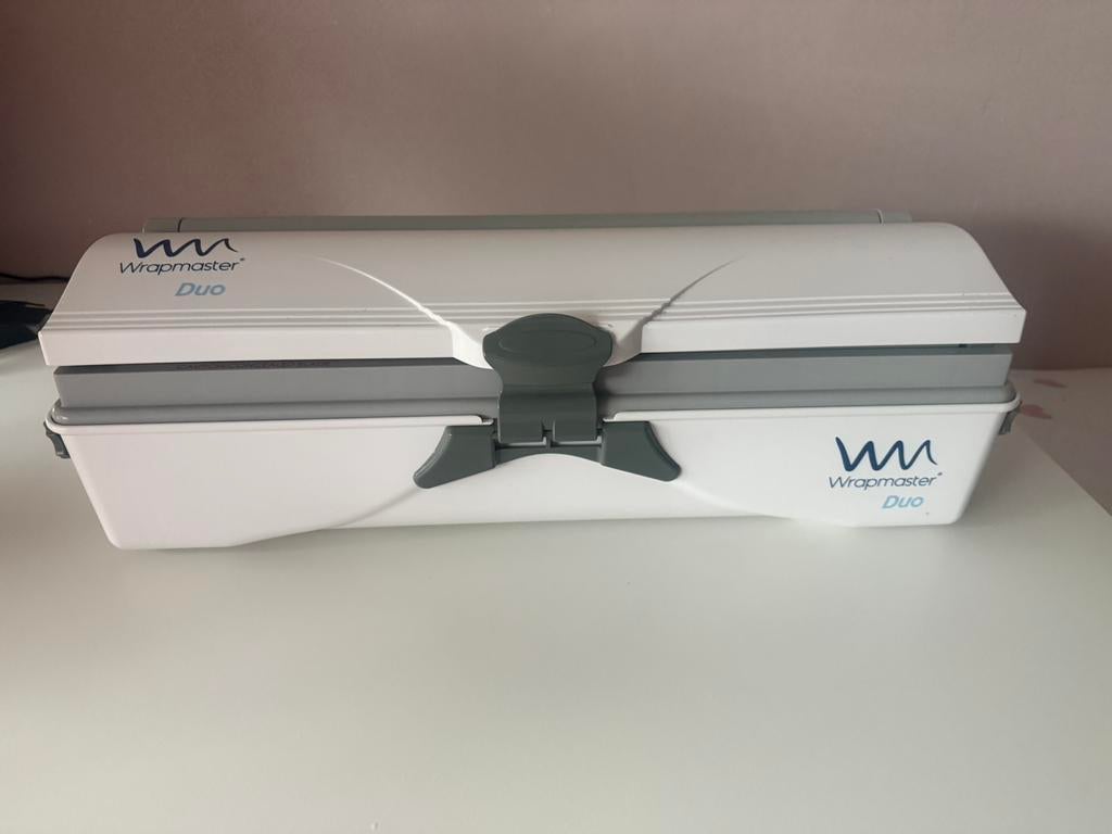 Wrapmaster Duo dispenser voor folie & aluminiumfolie., Ophalen of Verzenden, Zo goed als nieuw