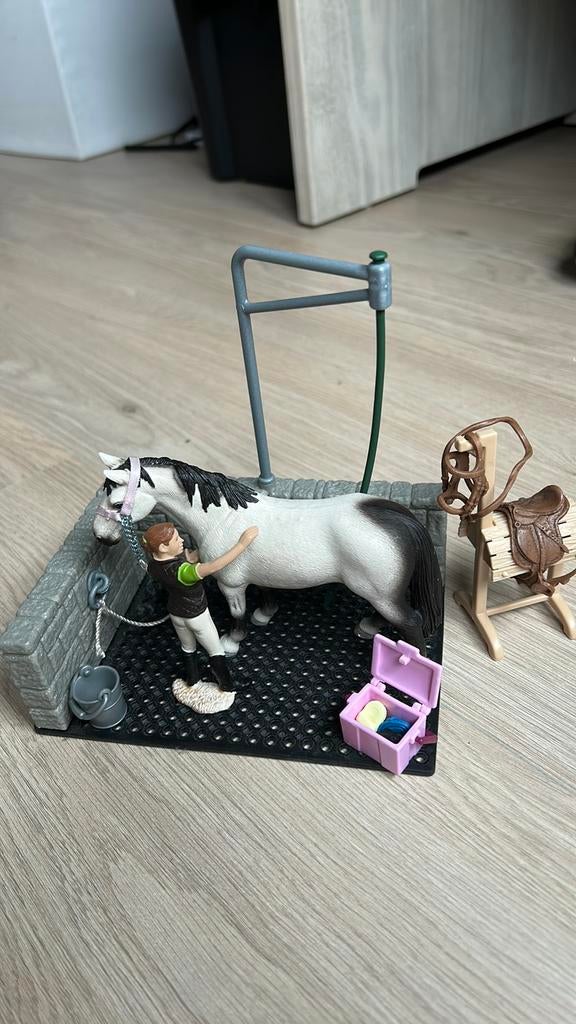Schleich wasplaats, Ophalen of Verzenden, Zo goed als nieuw