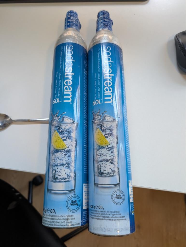 ​2x Nieuwe FULL SodaStream Cilinders (Sealed) – Schinkelbuur, Ophalen, Nieuw