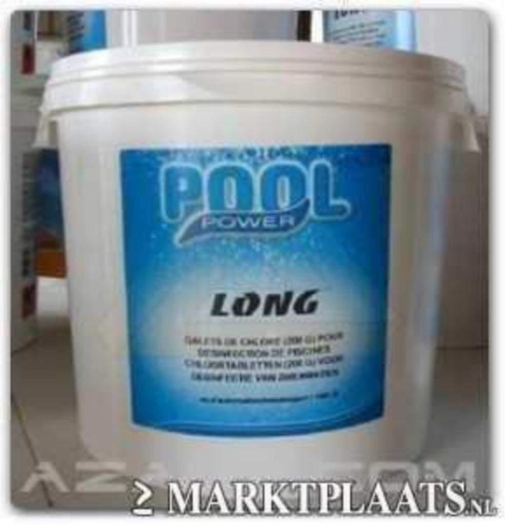 Poolpower 10 kg chloortabletten 90/200, Tuin en Terras, Ophalen of Verzenden, Nieuw, Reinigingsmiddel