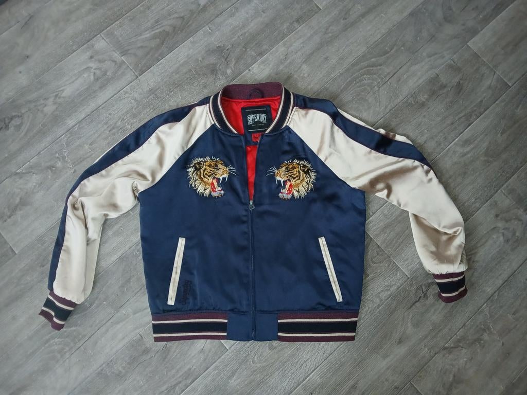 Superdry-vintage Sukajan Bomberjack, Overige kleuren, Superdry, Maat 42/44 (L), Ophalen of Verzenden