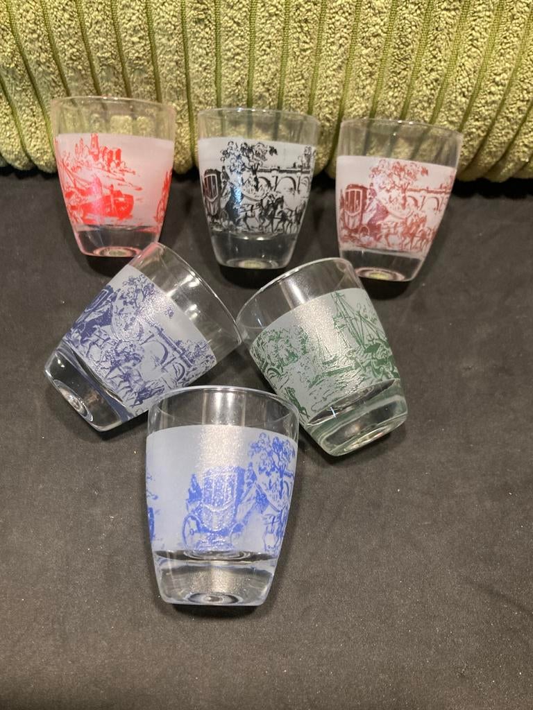 Set borrelglaasje, 6 stuks (180326c), Verzamelen, Glas en Borrelglaasjes, Ophalen of Verzenden, Nieuw, Borrel- of Shotglas