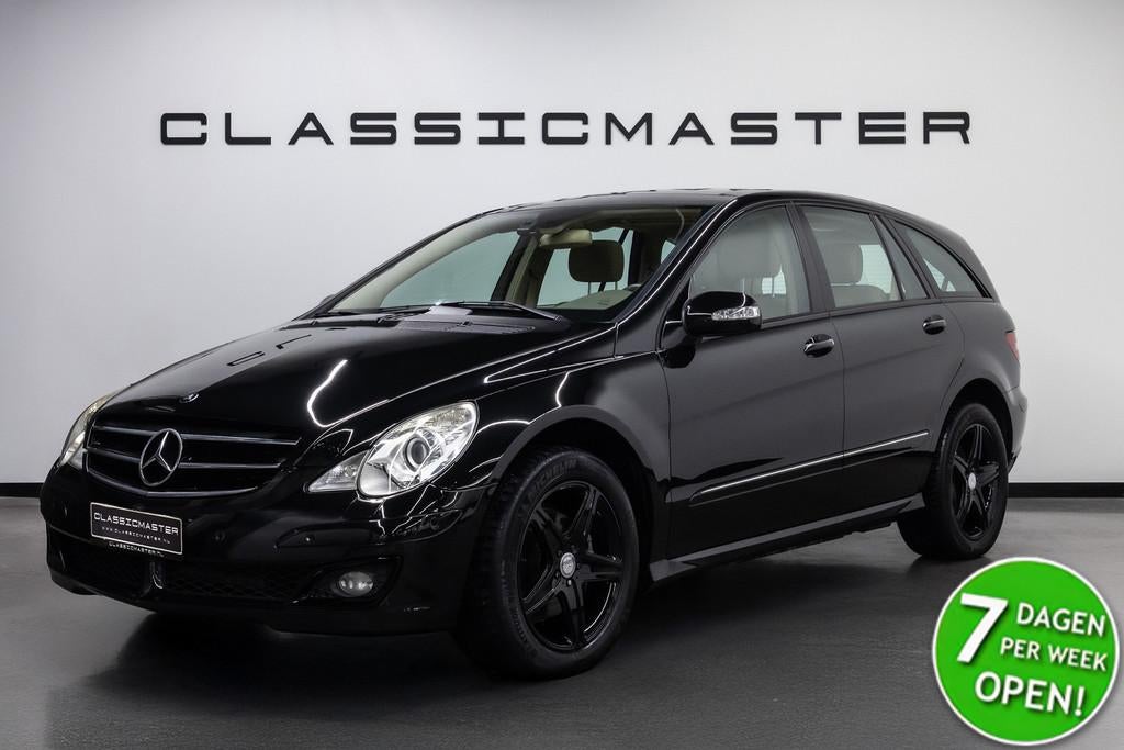 Mercedes-Benz R-Klasse 500 4-Matic 7p. Btw auto, Fiscale waa, Auto's, Mercedes-Benz, Automaat, 5461 cc, 7 stoelen, Zwart
