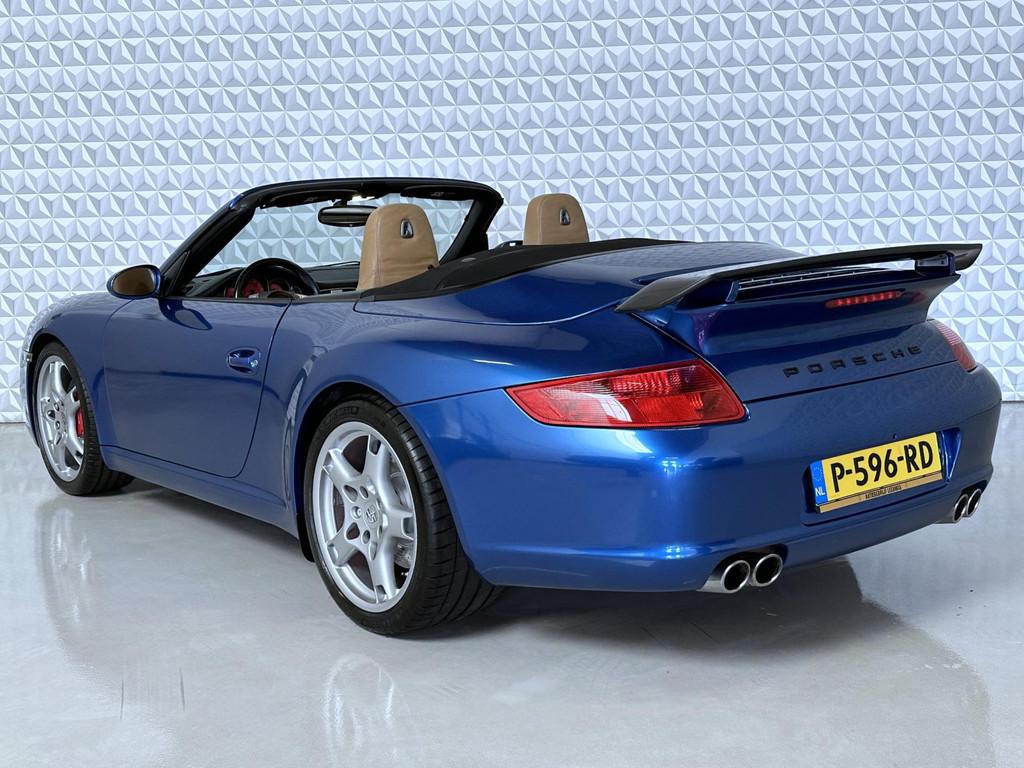 Porsche 911 Cabrio 3.8 Carrera S Navigatie + Camera + Stoelv, Auto's, Porsche, Automaat, Achterwielaandrijving, Gebruikt, Beige
