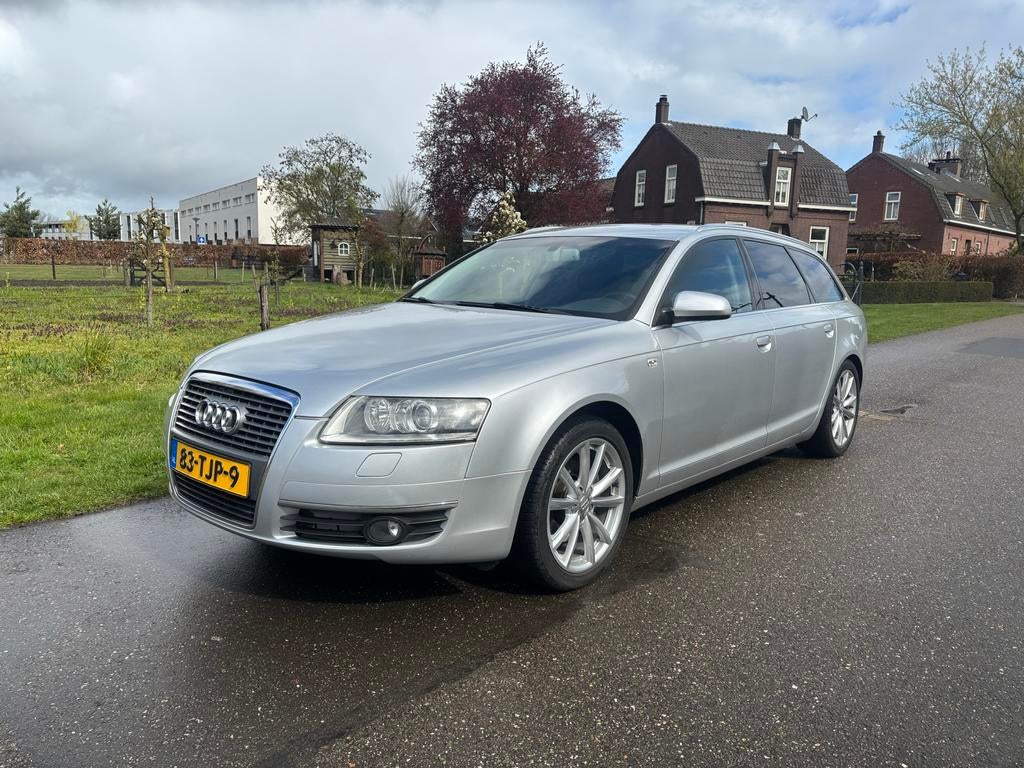 Audi A6 2.0 Tfsi Avant 184KW 2008 Grijs, Auto's, Voorwielaandrijving, Zwart, 4 cilinders, 1984 cc