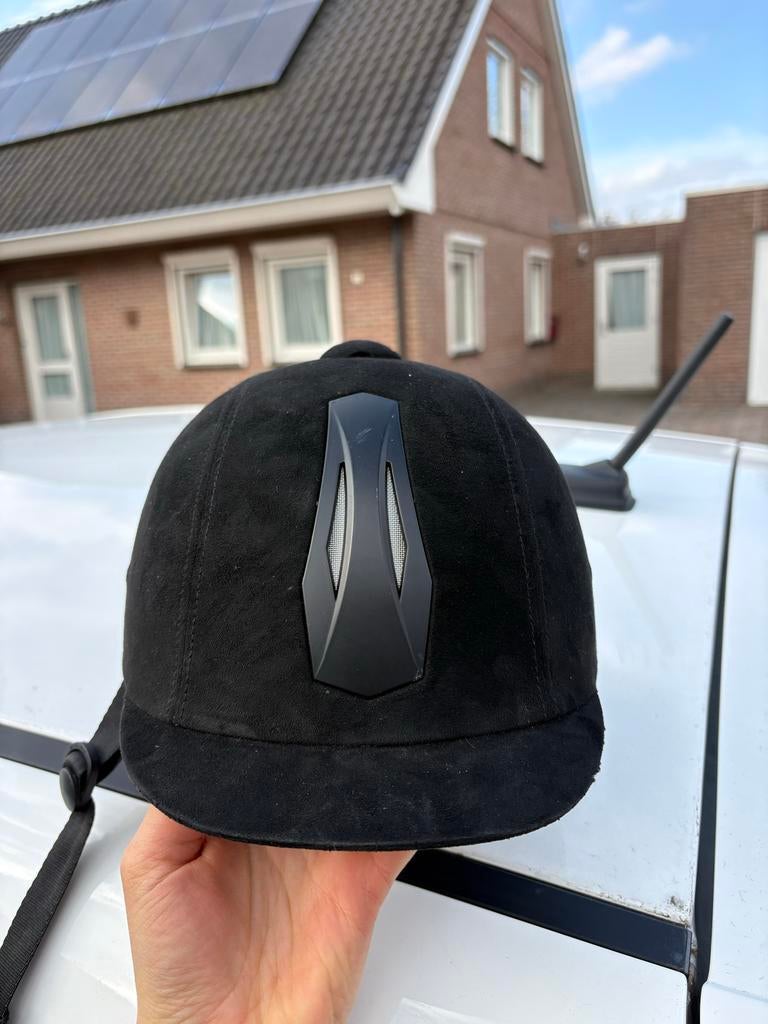 Cap maat M 54-56, Dieren en Toebehoren, Paardrijkleding, Dressuur, Kinderen, Ophalen of Verzenden, Zo goed als nieuw