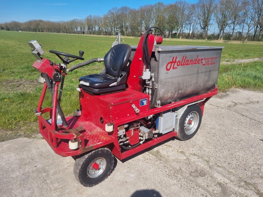 Nertsen voermachine Kubota diesel zelfrijder dumper, Ophalen