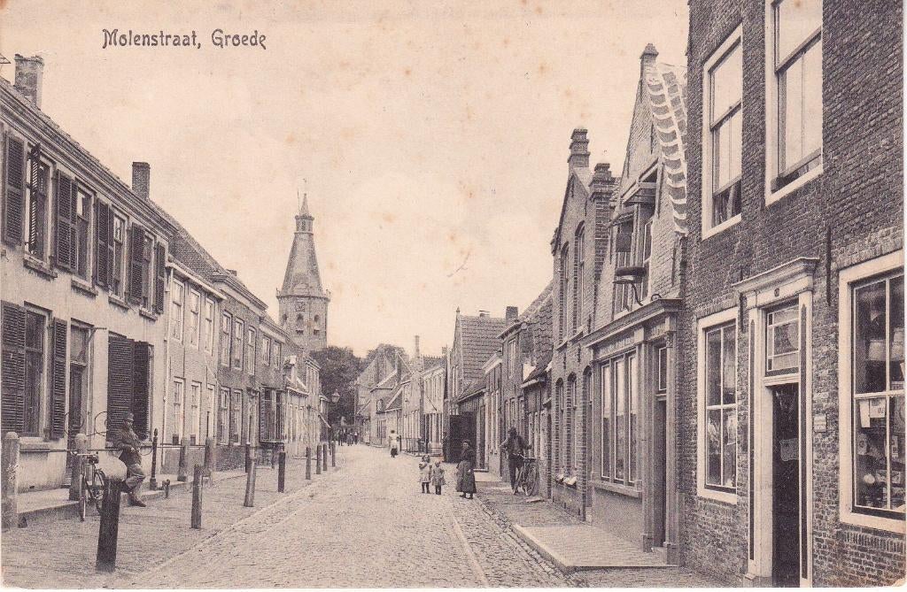 GROEDE   MOLENSTRAAT, Ophalen of Verzenden, Voor 1920, Noord-Brabant