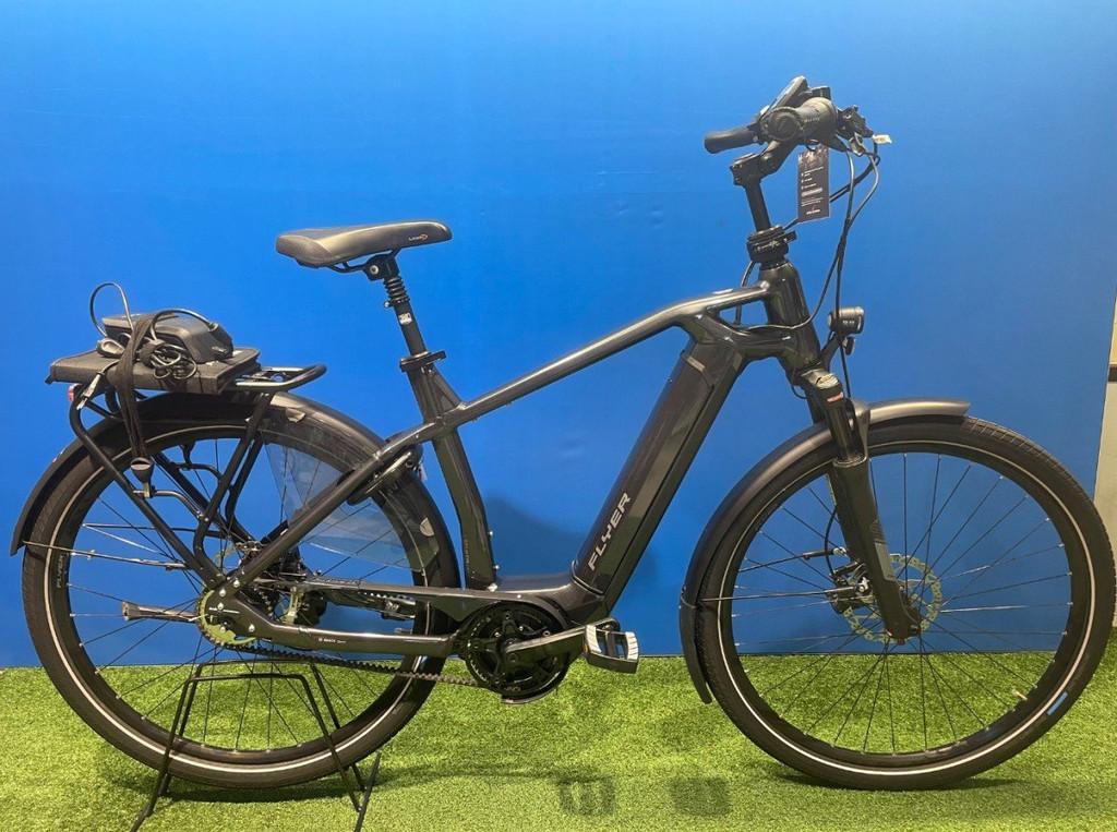 Flyer Gotour 6 7.43 Heren Antrachite 60cm 2022, Fietsen en Brommers, Elektrische fietsen, Gebruikt, Overige merken, 59 cm of meer