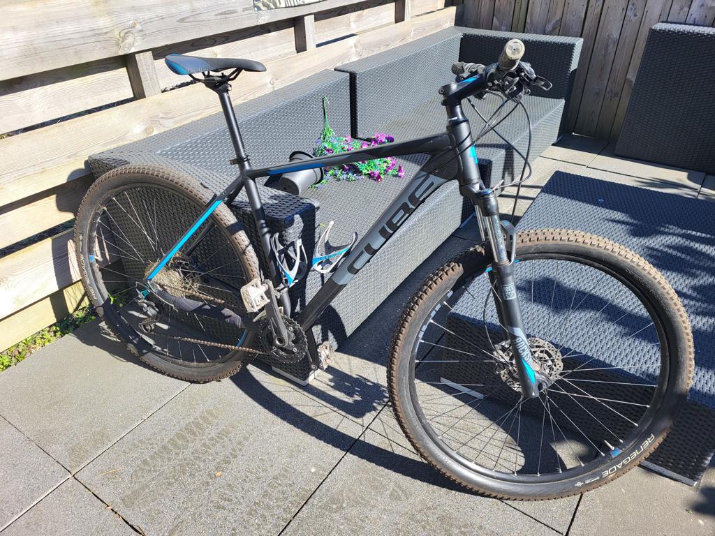 MOUNTAINBIKE CUBE ROCK SHOX, Fietsen en Brommers, Fietsen | Mountainbikes en ATB, Ophalen, Gebruikt, Dames, Overige merken