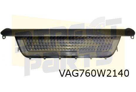 Volkswagen Amarok (9/10-) Treeplank op achterbumper (9B9 sat, -, -, Nieuw, Achter