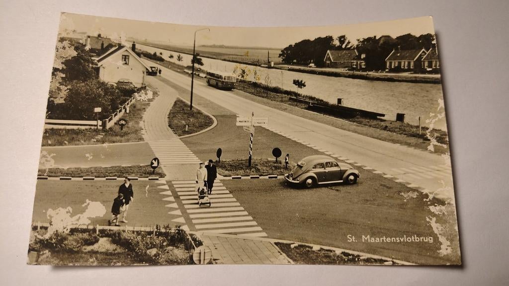 St. Maartensvlotbrug Hotel "Homan", Ophalen of Verzenden