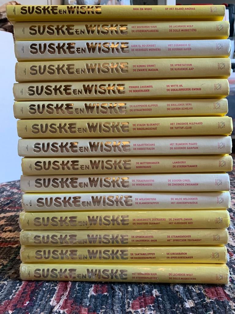 Suske en Wiske – Complete originele verhalen – 14 delen, Meerdere stripboeken, Ophalen, Gelezen