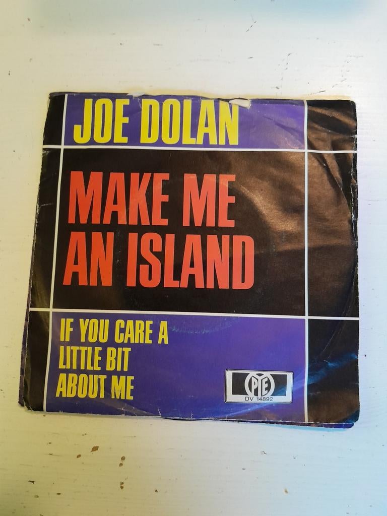 Joe dolan 7 inch make me an island, Cd's en Dvd's, Vinyl Singles, Ophalen of Verzenden, Zo goed als nieuw, Pop