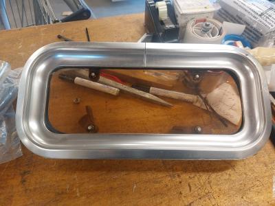 Vetus patrijspoort klappend 36x15 cm, Niet ingevuld, Gebruikt, Niet ingevuld, Niet ingevuld