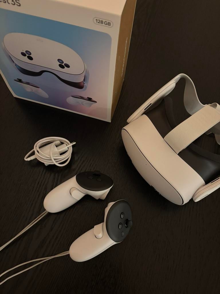 Meta Quest 3S 128GB VR-Bril, Ophalen, Zo goed als nieuw, Overige platformen