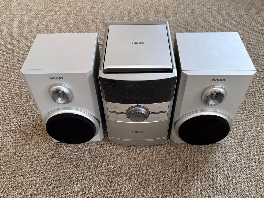 Philips MC146/12 Micro Stereo Set, Philips, Ophalen of Verzenden, Zo goed als nieuw, Microset