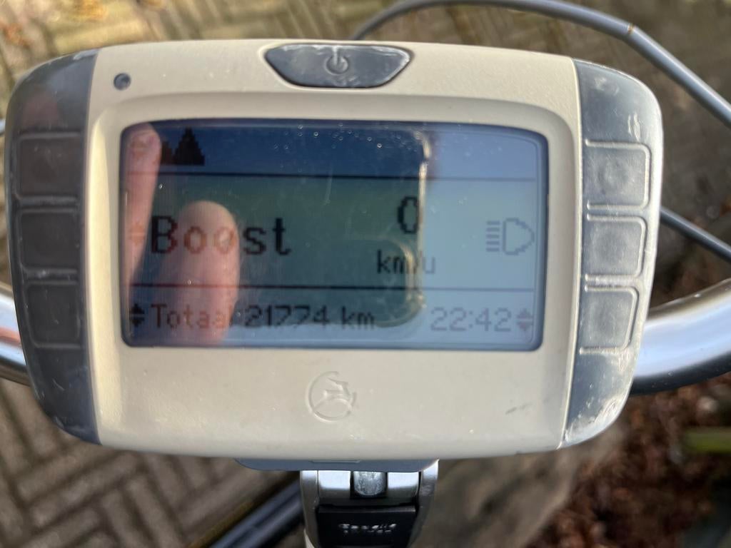 Gazelle Fietscomputer display, Fietsen en Brommers, Fietsaccessoires | Fietscomputers, Gebruikt, Snelheidssensor, Ophalen of Verzenden