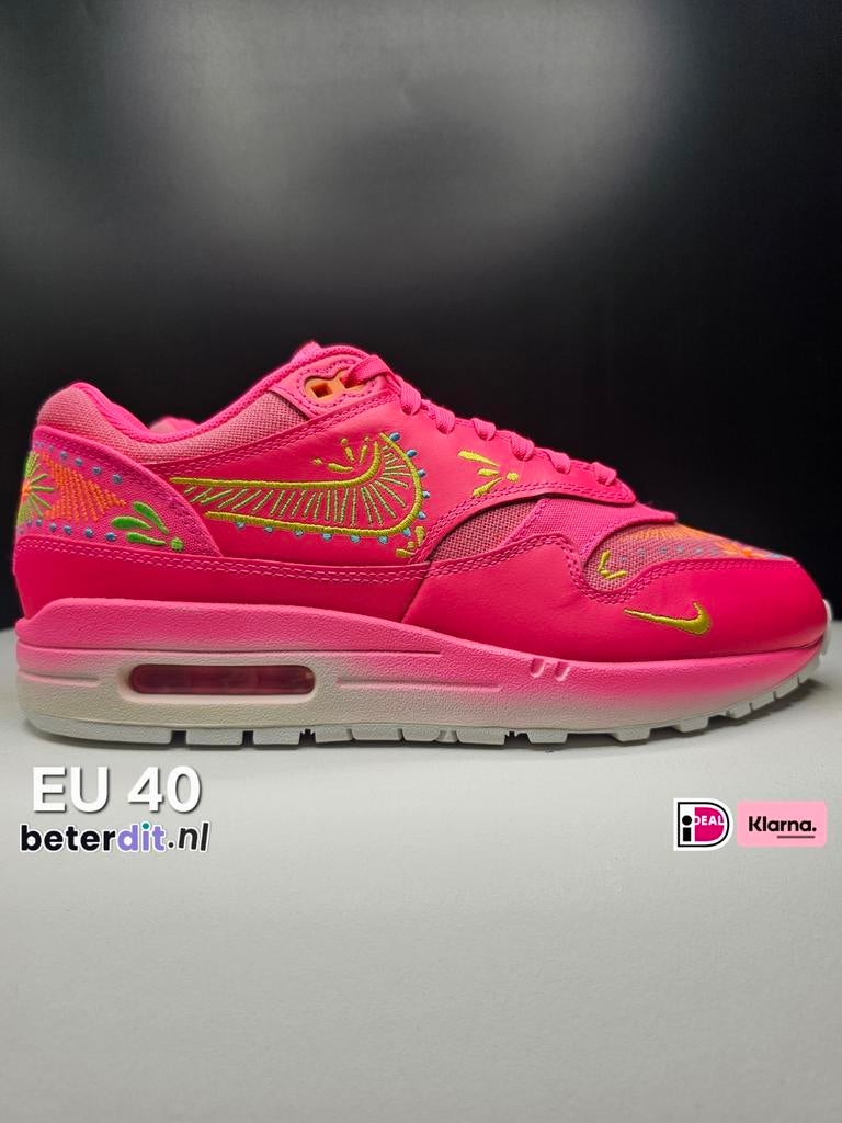Nike Air Max 1 Premium 'Dia De Muertos'
Maat: 40, Ophalen of Verzenden, Nike, Nike, Roze