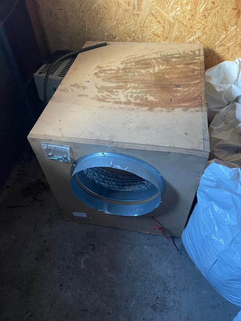 Afzuiger 4250m3, Doe-het-zelf en Verbouw, Ophalen of Verzenden, Gebruikt, Afzuiger