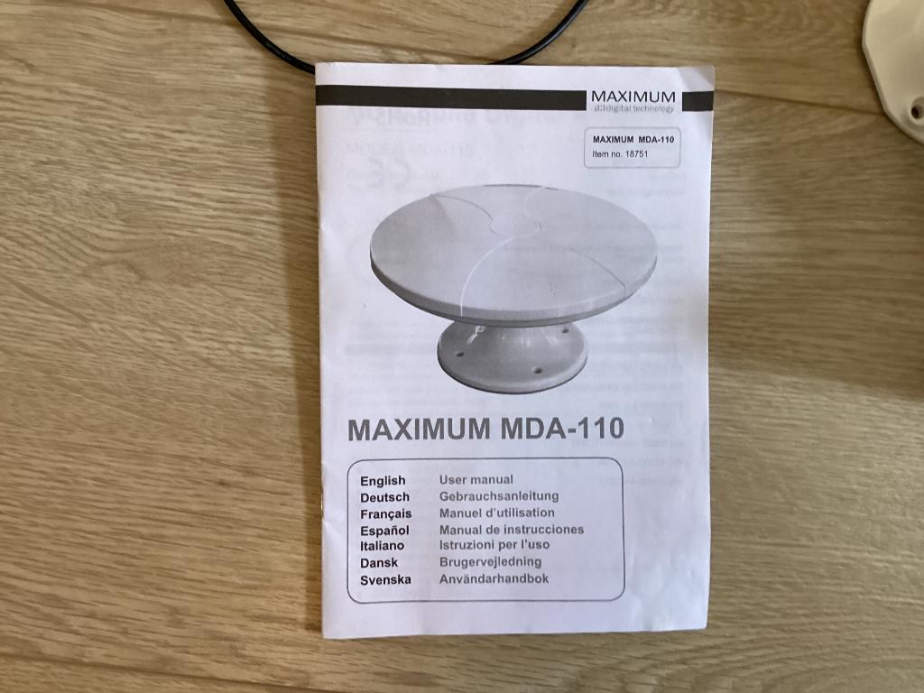 Antenne Maximum mad-110 gefilterde antenne mad-110, Ophalen of Verzenden, Zo goed als nieuw, (Schotel)antenne, Overige merken