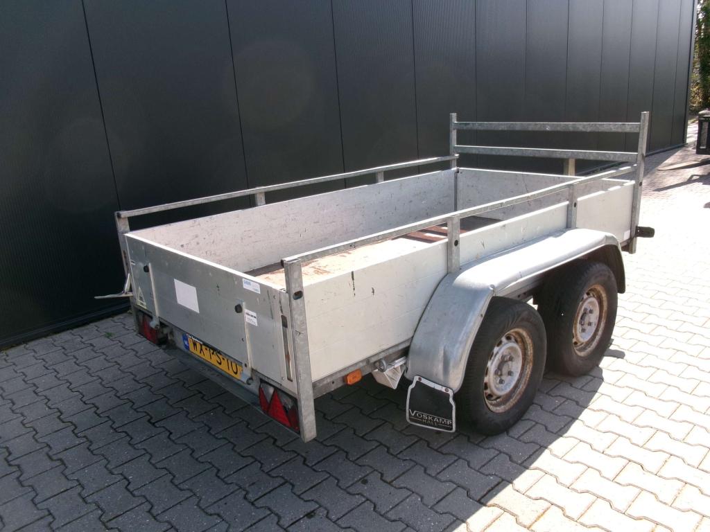 Tandemasser aluminium. 250x130 cm. 2000 kg. Anssems, Gebruikt, Niet ingevuld, Niet ingevuld, Ophalen