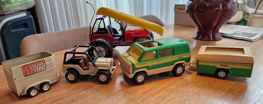 Tonka wagens, Ophalen of Verzenden, Zo goed als nieuw