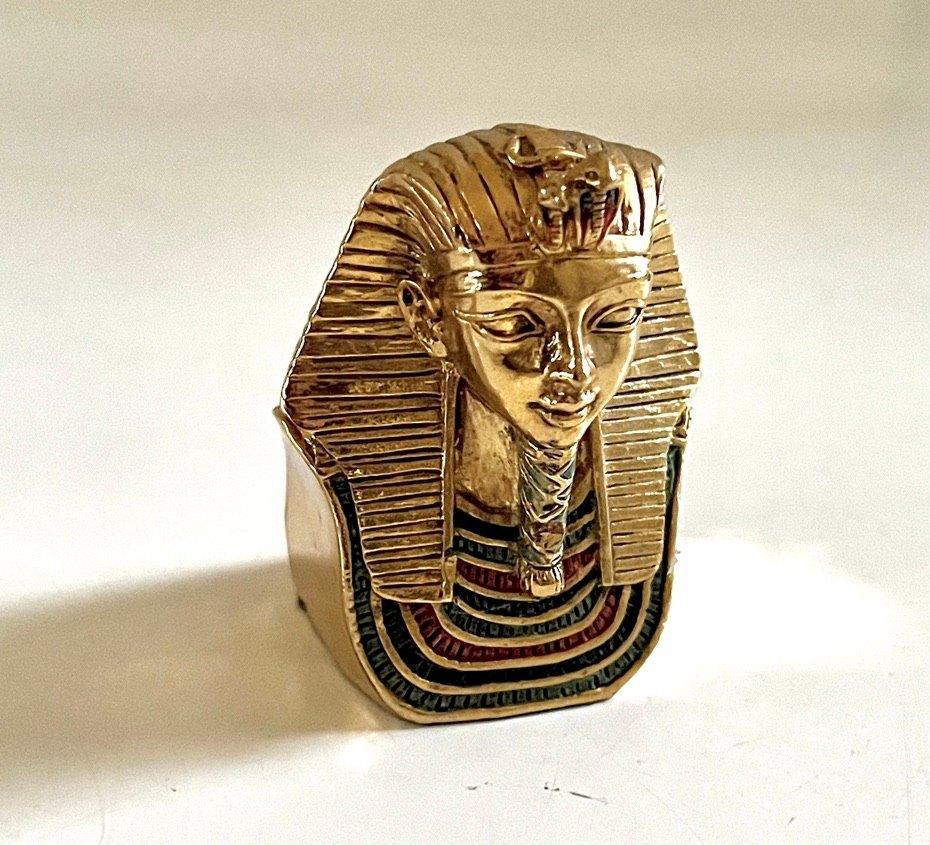 Klein beeldje van Toetanchamon, Ophalen of Verzenden, Zo goed als nieuw, Dier