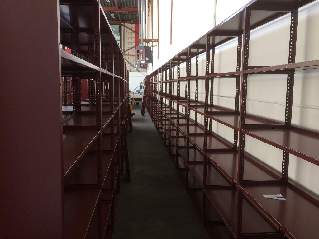 Legbord stelling 220 hoog, 6 niveaus, Ophalen