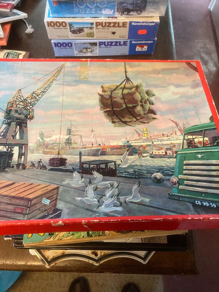DAF auto legpuzzel, Ophalen of Verzenden, Gelezen, Overige merken