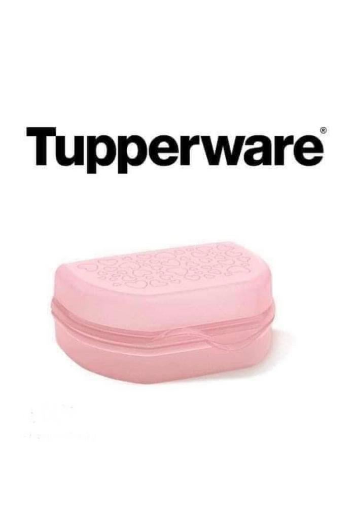 Tupperware Hartjes Lunchbox/Broodtrommel, Huis en Inrichting, Keuken | Tupperware, Ophalen of Verzenden, Nieuw, Bus of Trommel