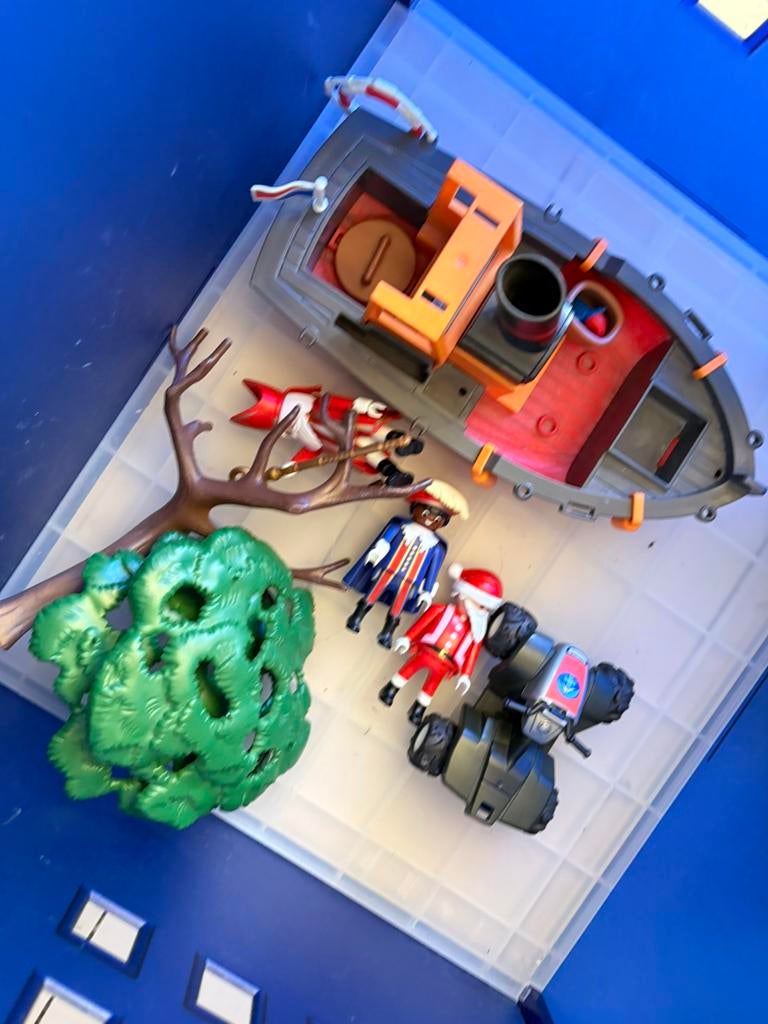 Playmbil sinterklaas boot en draak, Kinderen en Baby's, Speelgoed | Playmobil, Ophalen of Verzenden, Gebruikt, Los playmobil