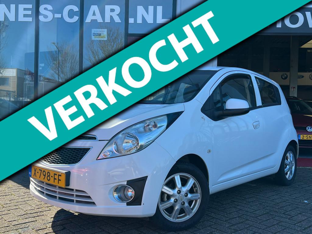 Chevrolet Spark 1.0 16V LT LPG G3, Airco, Parkeersensoren Ne, Auto's, Voorwielaandrijving, Euro 5, Gebruikt, 31 €/maand
