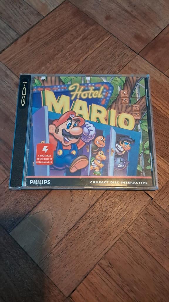 Hotel Mario op CD-i, Avontuur en Actie, 1 speler, Ophalen of Verzenden, Zo goed als nieuw