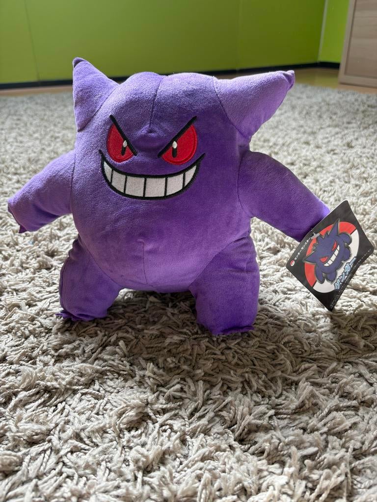 Nieuwe Pokemon knuffel Gengar, Hobby en Vrije tijd, Verzamelkaartspellen | Pokémon, Nieuw, Ophalen