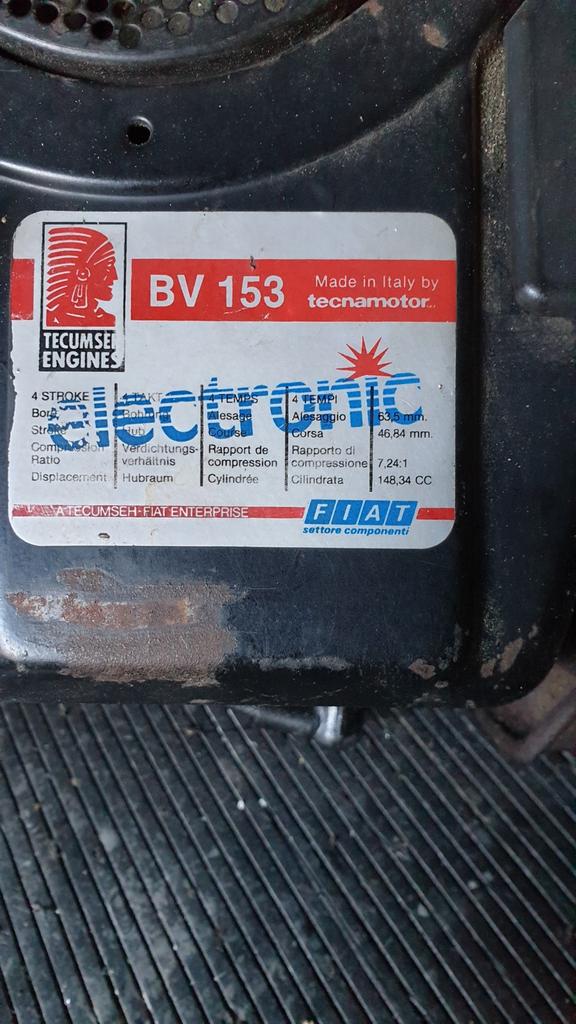 Tecumseh BV 153 Benzine Motor - 148cc is los en compleet, Doe-het-zelf en Verbouw, Motoren, Ophalen of Verzenden, Gebruikt