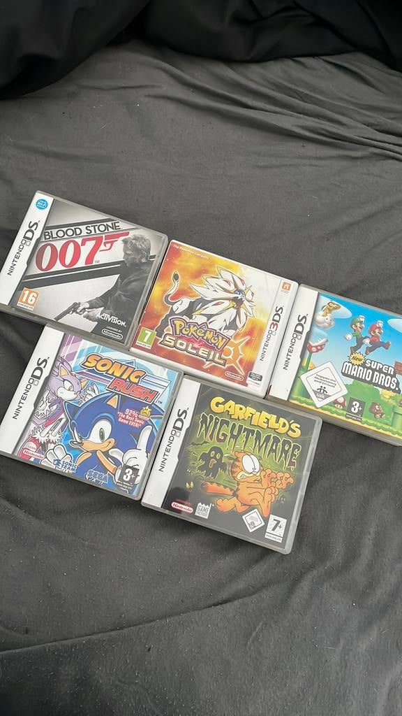 Nintendo DS / 3DS games bundle – Pokémon, Mario, Sonic, Avontuur en Actie, 1 speler, Ophalen of Verzenden, Zo goed als nieuw