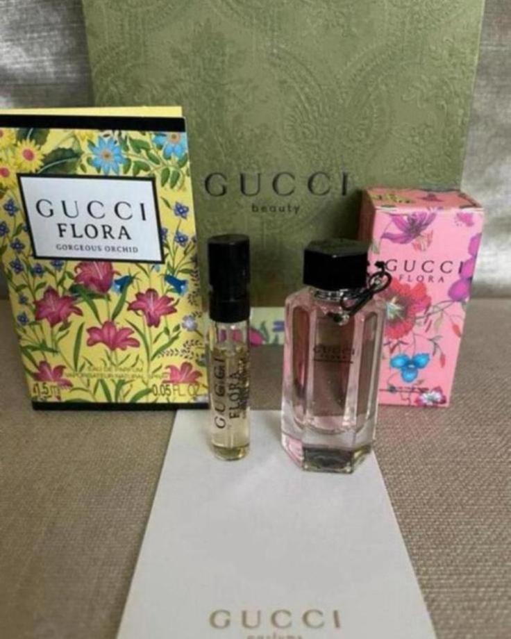 Miniatuur Gucci Flora Classic Pink edt, 5 ml nieuw in doos., Verzamelen, Parfumverzamelingen, Ophalen of Verzenden, Nieuw, Miniatuur