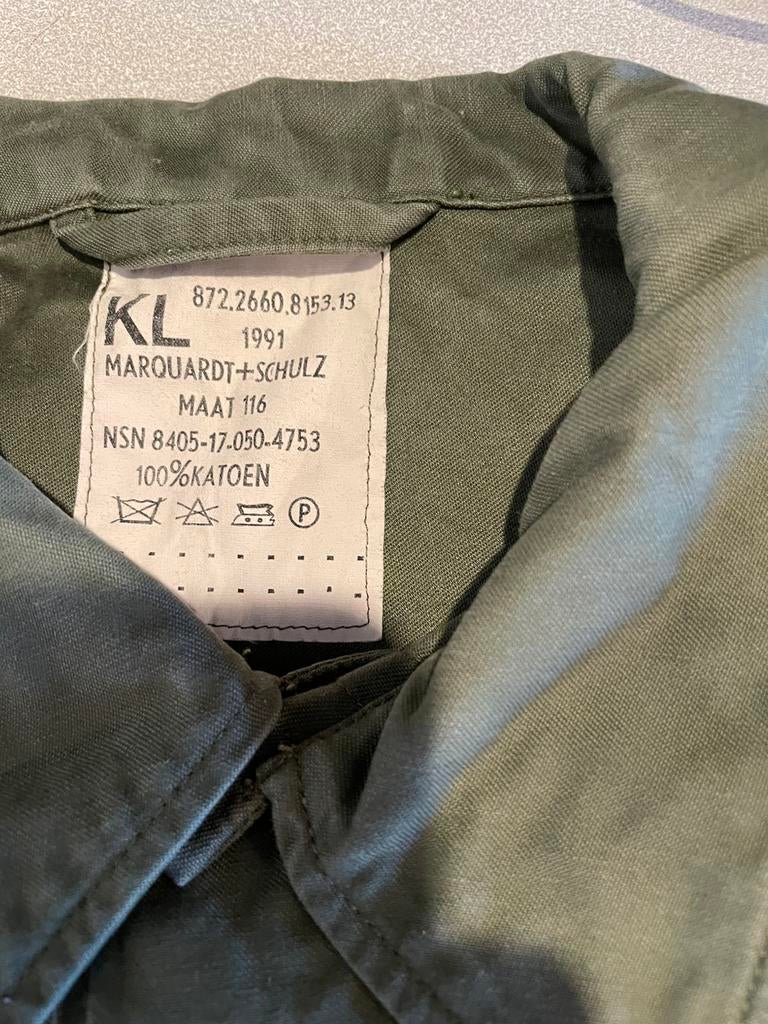 DT KL maat 116, Verzamelen, Ophalen, Landmacht, Nederland, Kleding of Schoenen