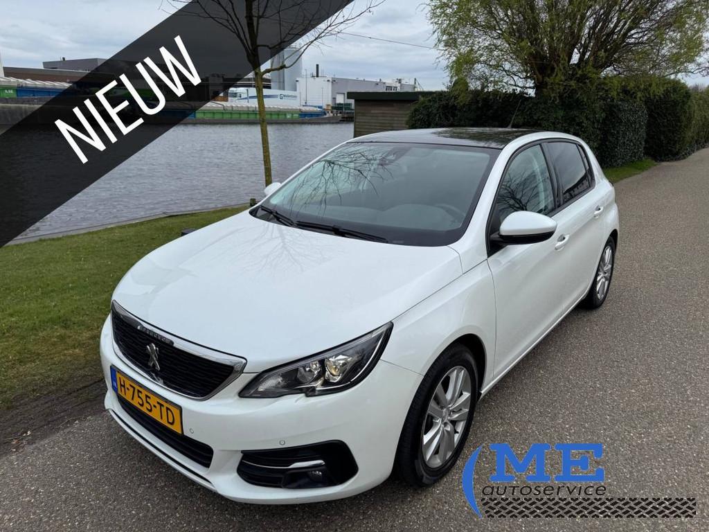 Peugeot 308 - 1.2 PureTech Blue Lease Executive|pano|pdc|, Gebruikt, Euro 6, Wit, Bedrijf