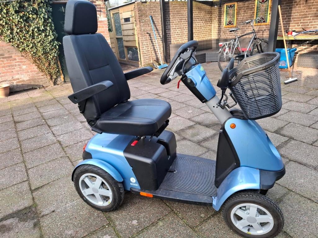 scootmobiel sterling, Diversen, Brommobielen en Scootmobielen, Ophalen, Zo goed als nieuw, 46 km of meer, Sterling